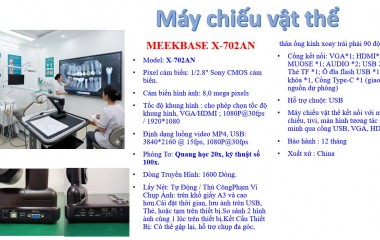 SỬA CHỮA MÁY CHIẾU VẬT THỂ CAMERA SOI BÀI